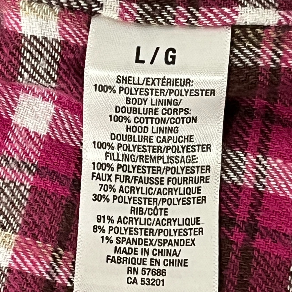 Aeropostale Women’s Chocolate Brown Quilted Puffer Vest Y2K Preppy Size L - Picture 10 of 11